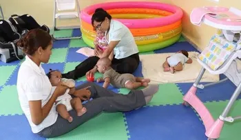Más de 800 niños y niñas del Cibao iniciaron en sus estancias infantiles