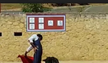 La última foto del torero Víctor Barrio poco antes de la corrida fatal