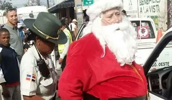AMET aclara detención de Santa Claus fue un simulacro