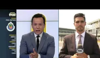 Atropellan a un periodista de la Fox durante una retransmisión en directo (VIDEO)