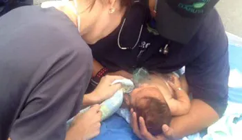 El régimen de Nicolás Maduro atacó con bombas lacrimógenas una clínica en Caracas y un bebé debió ser evacuado de urgencia