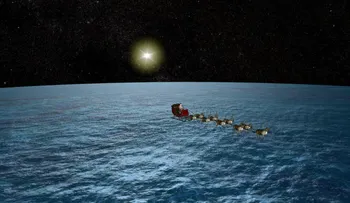 Cómo un error de tipeo fue el origen del rastreador de Santa Claus