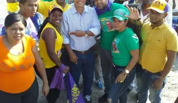 José García participa en recorrido por el municipio SDN