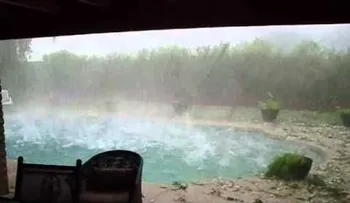 Granizada brutal  (VIDEO)