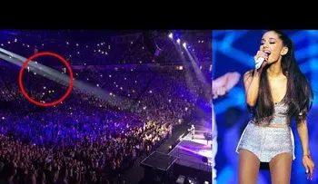 Momento exacto de las explosiones en concierto de Ariana Grande en Manchester Arena 