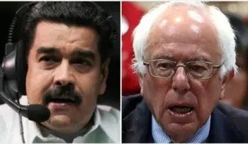 Maduro dice que Sanders es un "amigo revolucionario"