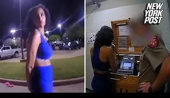 Una mujer alega que un policía la violó, pero la cámara muestra otra cosa (VIDEO)