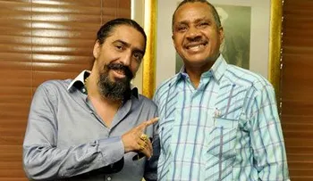 Director INDRHI recibe visita del artista español Diego el Cigala