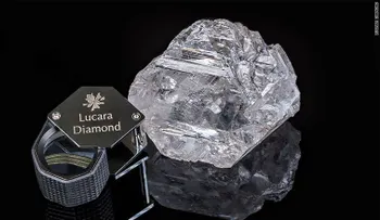 Extraen en África la segunda piedra preciosa más grande del mundo