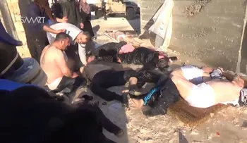IMAGENES SENSIBLES: Los inhumanos ataques con gas sarín en Siria; 58 muertos, entre ellos 11 niños