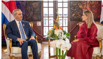 Abinader se reúne con presidenta electa Laura Fernández
