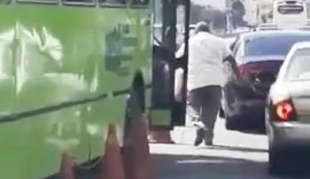 AMET comunica a la OMSA que debe ser sometido a la Justicia, chofer pasó por encima de conos 