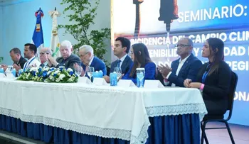 Expertos del INDRHI sobre agua y cambio climático