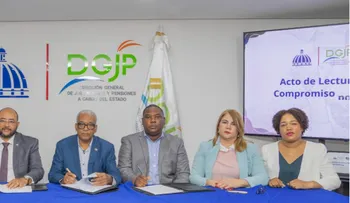Autoridades de la DGJP firman Compromiso Ético por la Integridad