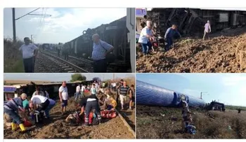 Al menos 10 muertos, tras descarrilarse un tren en el noroeste de Turquía 