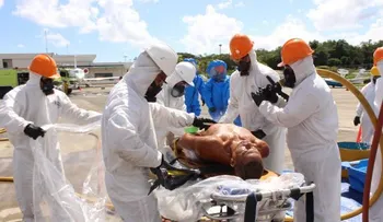 Aerodom realiza en el AIGL simulacro de emergencia de aeronave con mercancía peligrosa