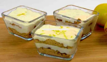 Cómo hacer un delicioso postre de Limón con Galletas en menos de 10 minutos.