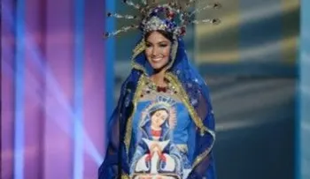 Traje de Miss República Dominicana, entre los peores del Universo
