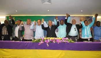 Frente Nacional de Trabajadores con Danilo anuncia apoyo a Roberto Salcedo