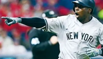 Los Yankees logran espectacular regreso al vencer a los Indios de Cleveland 