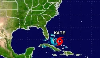 Se forma la tormenta tropical Kate cerca de Bahamas