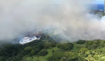 La lava del Kilauea evapora el lago de agua dulce más grande de Hawai en pocas horas