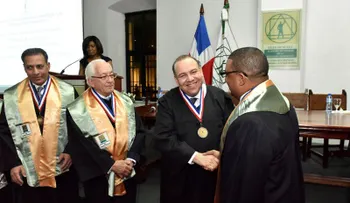 El jurista Miguel Reyes Sánchez, Asesor Gobernación BCRD, es investido como Miembro de Número de la Academia de Ciencias de la República Dominicana