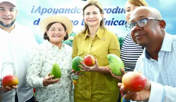 Vicepresidenta visita Feria Expo Mango 2023