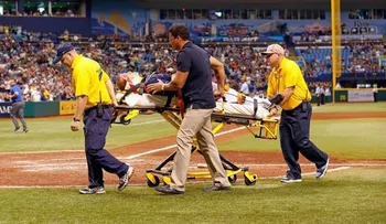 Cobb, de los Rays, sale del hospital