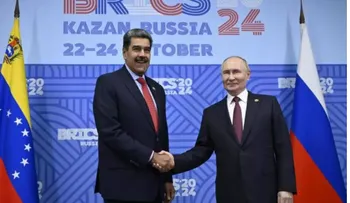 Putin recibe a Maduro y califica a Venezuela como "socio fiable"