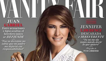 Melania Trump llegó a la tapa de Vanity Fair...y creó un escándalo