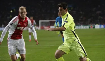 Messi empata récord de goles en la Champions