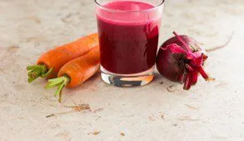 9 días: Zumo de remolacha y zanahoria para la anemia