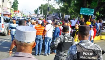 Protestan por el deterioro de varias calles