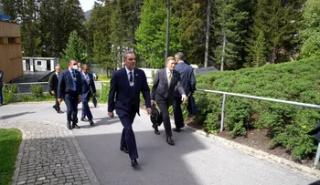 Presidente Abinader arriba a Davos para participar en Foro Económico Mundial