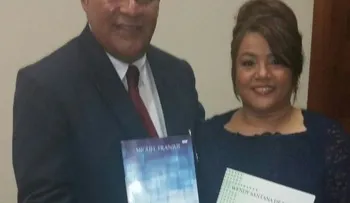 Periodistas Miguel y Wendy de Franjul presentan sus libros en Higüey