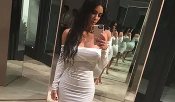Kim Kardashian se "pasó" con el Photoshop y todos se burlaron de ella