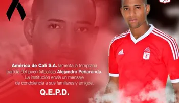 Asesinan a tiros a Alejandro Peñaranda, jugador de fútbol colombiano