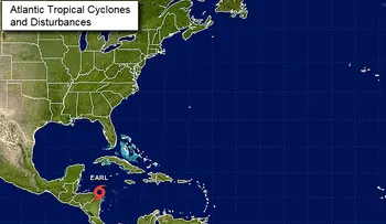 Se forma la tormenta tropical Earl; en el Caribe y se dirige a la costa mexicana