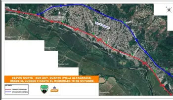 MOPC desviará el tránsito por el centro de Villa Altagracia entre tramo kilómetro 39 al 45