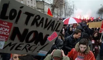 Huelga general contra la reforma laboral en Francia