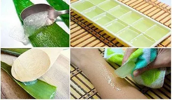 Los beneficios de congelar aloe vera o sábila