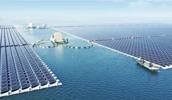 China inaugura la planta flotante de energía solar más grande del mundo