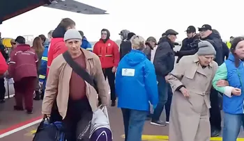 Evacuados de Oleshky llegan a Bielorrusia bajo la mayor tregua desde la invasión rusa a Ucrania
