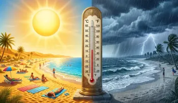 Indomet prevé lluvias por vaguada y polvo del Sahara este miércoles