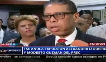 TSE anula expulsión de Alexandra Izquierdo y Modesto Guzmán del PRSC