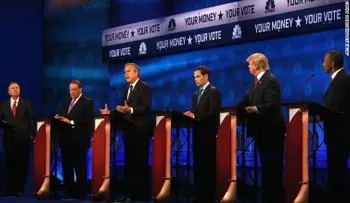 Republicanos arremeten contra CNBC por 'preguntas ridículas' durante debate
