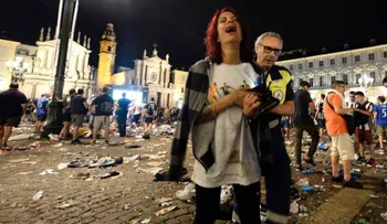Cinco heridos graves y 400 leves tras accidentes en el centro de Turín
