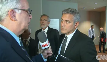 George Clooney se entera por CNN del divorcio de Angelina Jolie y Brad Pitt
