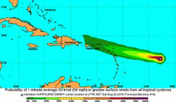 Danny baja a tormenta tropical; piden a RD mantenerse alerta